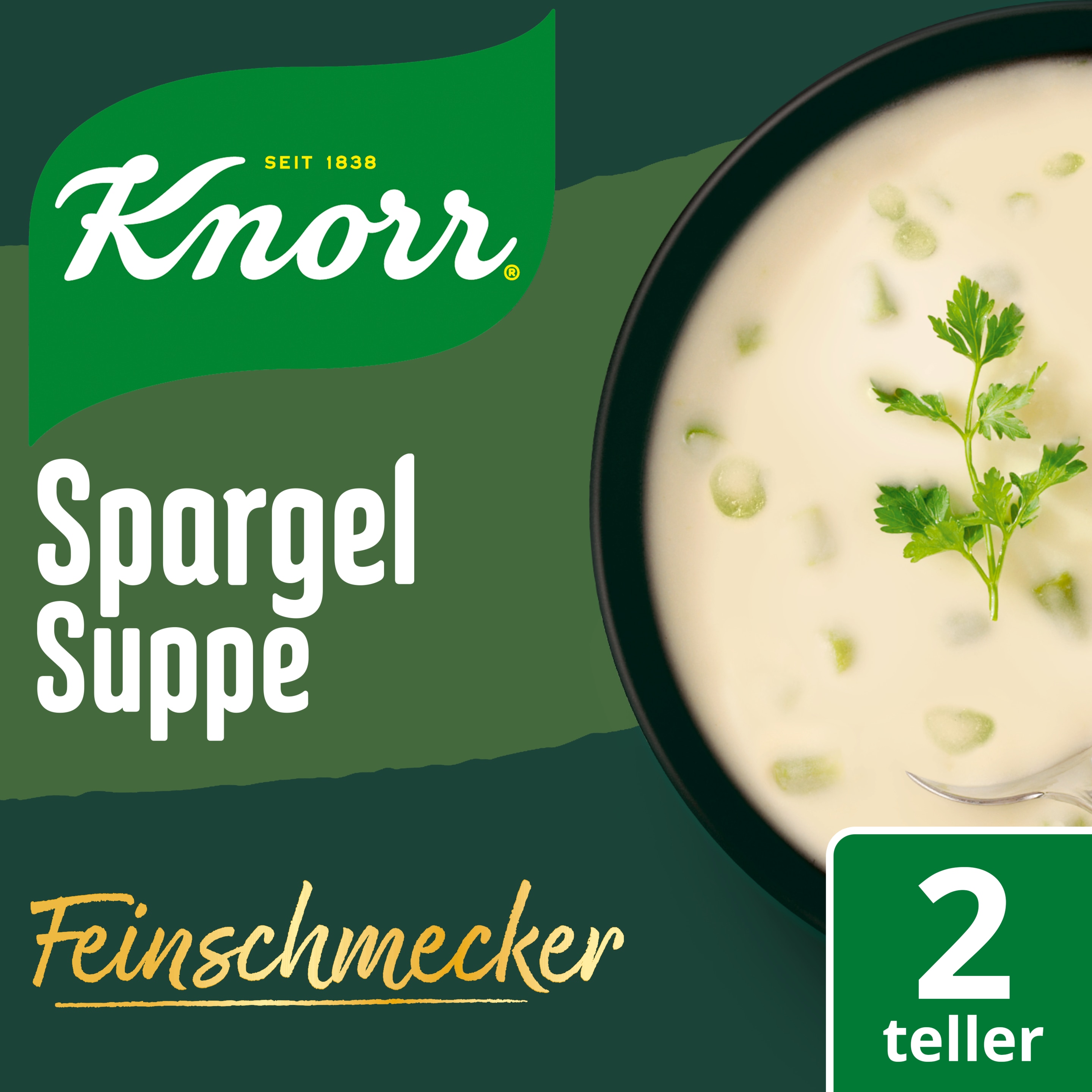 Knorr Feinschmecker Spargel Suppe Wei Und Gr N Ml Beutel Knorr