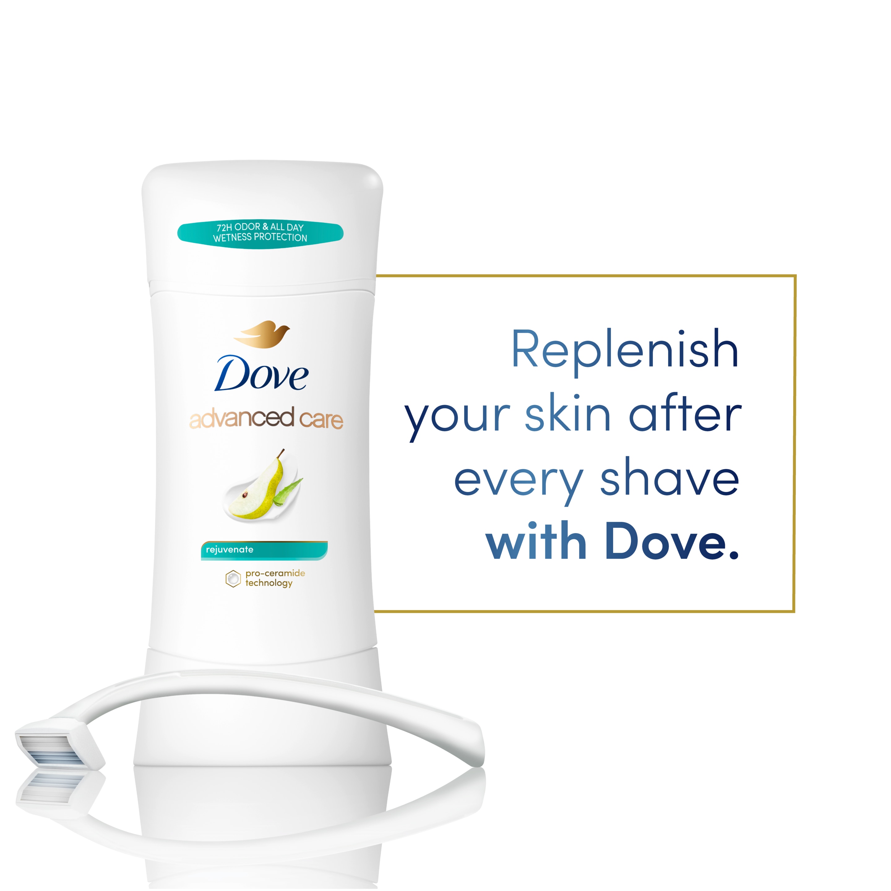 Advanced Care Rejuvenate Deodorant Stick Dove Dove