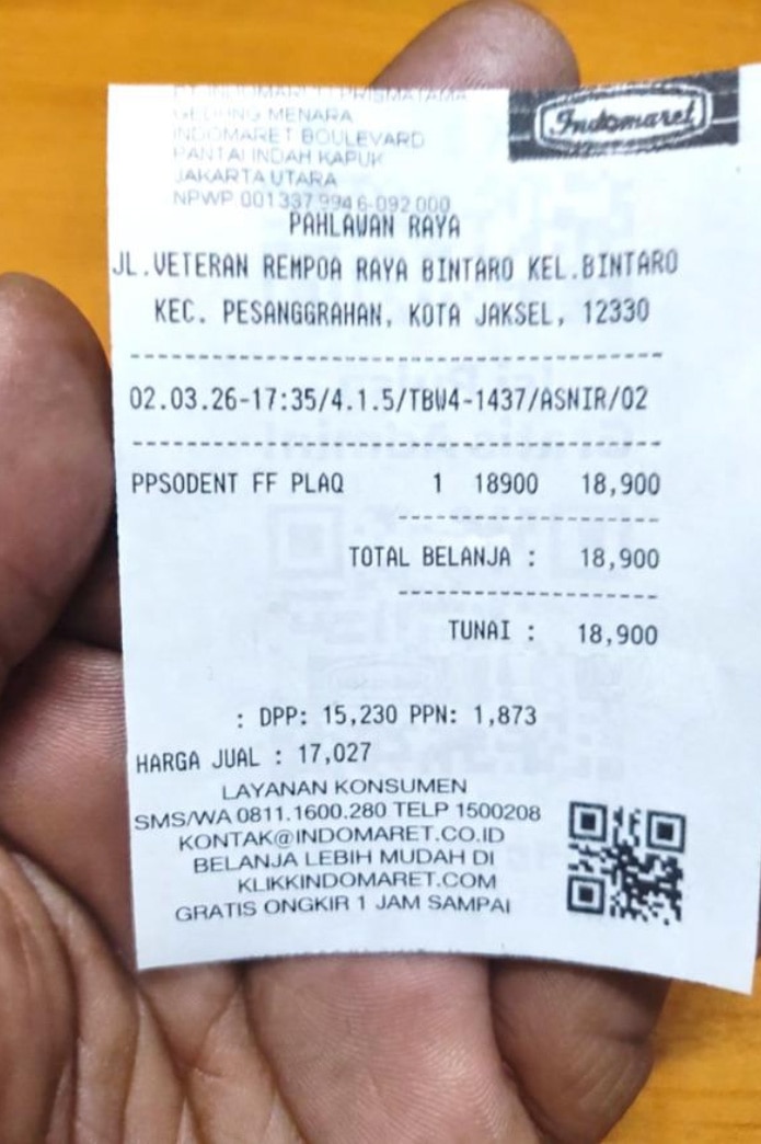 Informasi Toko Offline