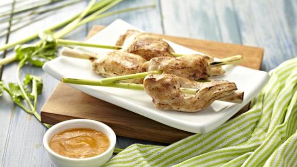 Chicken Lemongrass Skewers Recipe