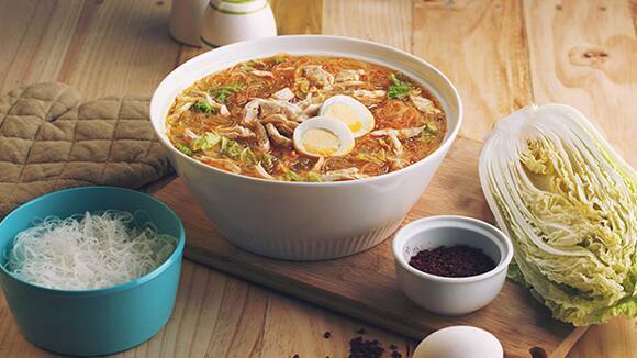 Pang-relax Chicken Sotanghon Soup