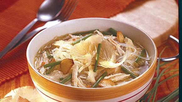 Chicken and Mushroom Soup with Sotanghon Recipe