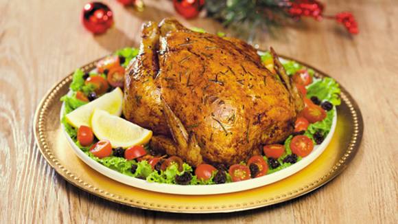 Roasted Chicken with Dry Tinola Recipe