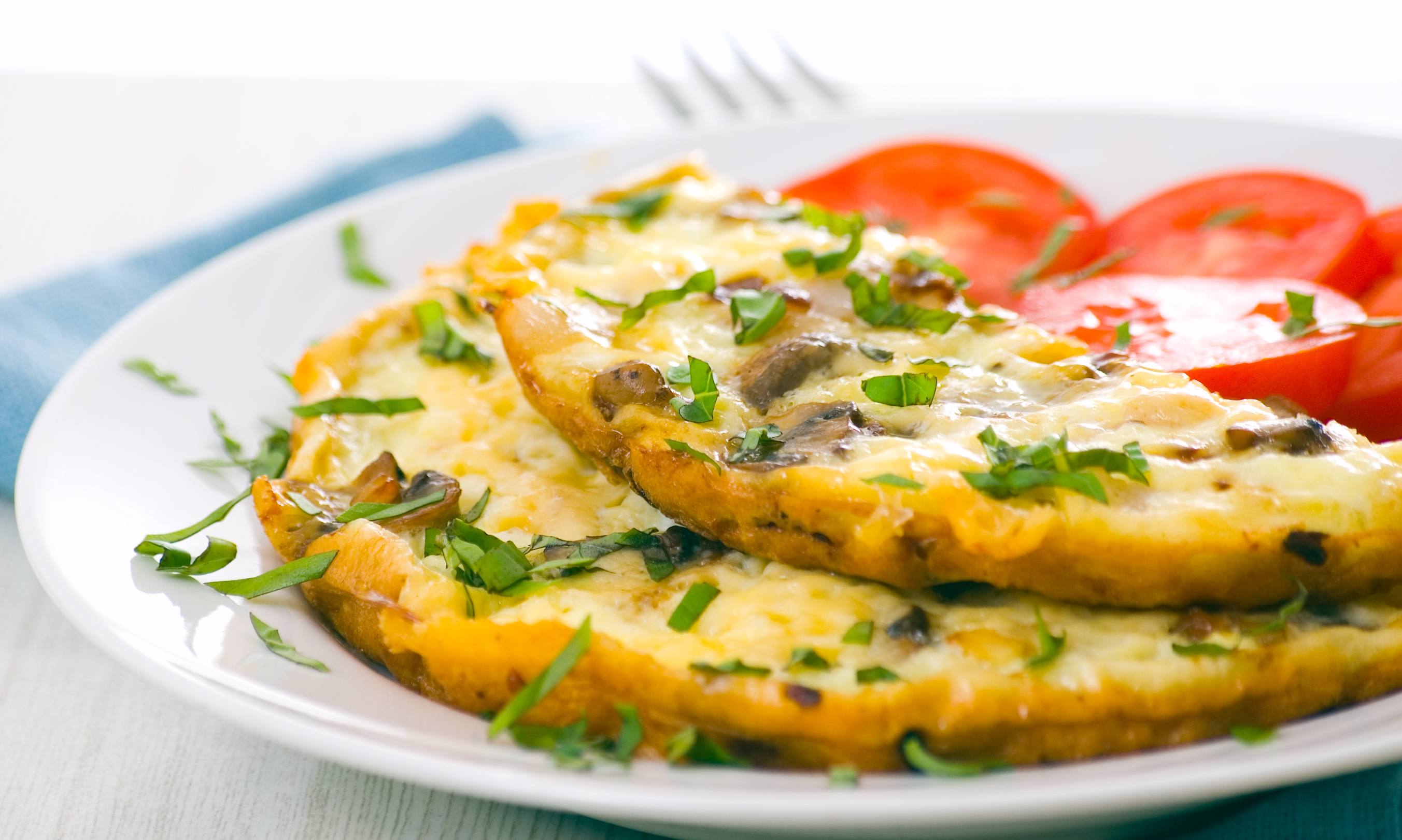 Omelette de champiñones | Recepedia