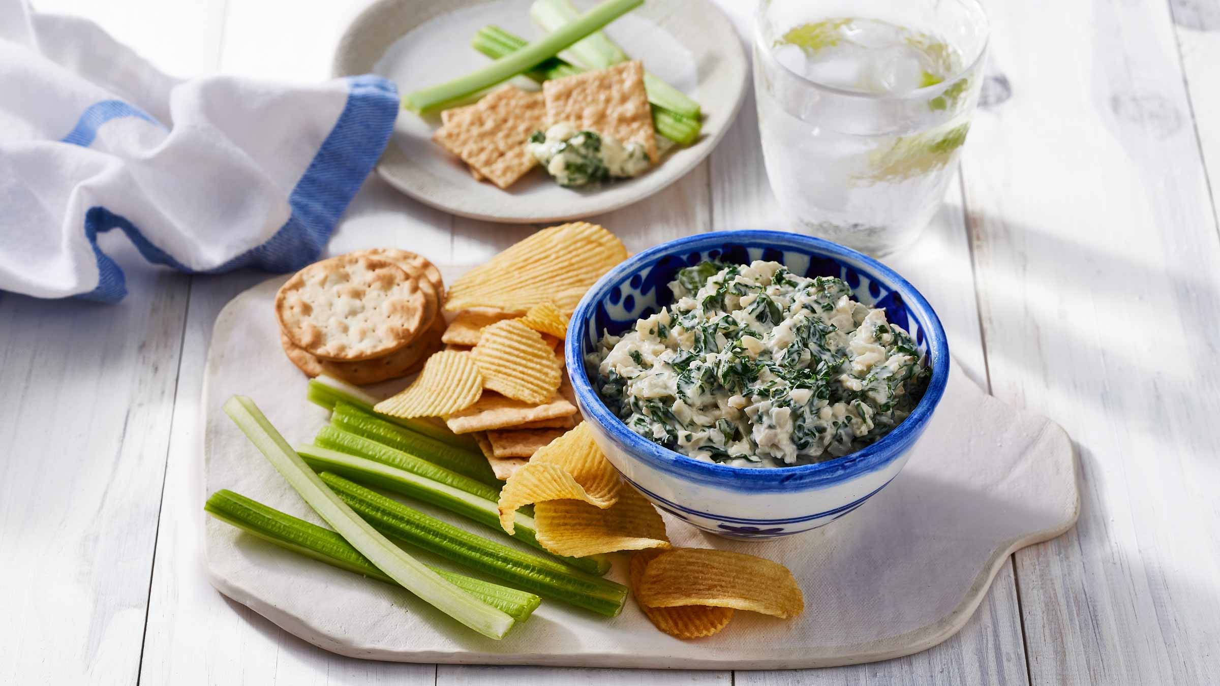 Receta de salsa de espinaca cremosa