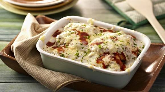 Vegetarisk lasagne med aubergine, spenat och feta | Knorr SE