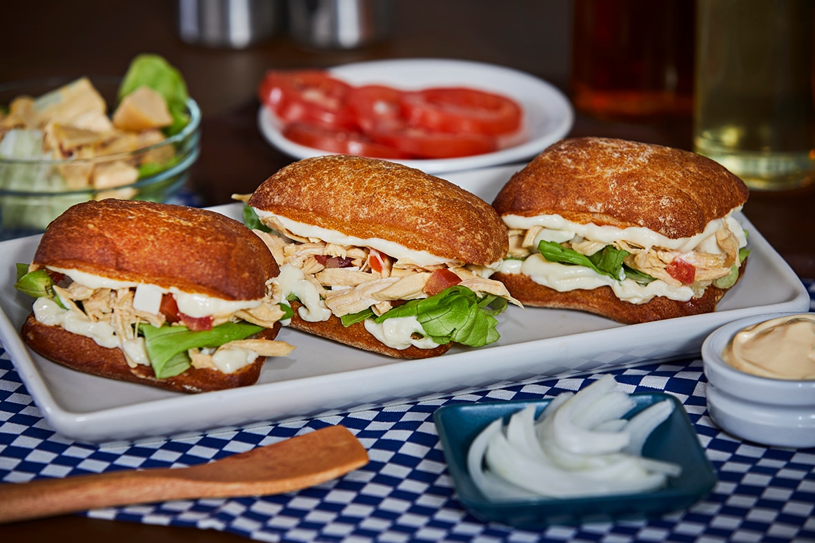 Chapatita de Salpicón de Pollo