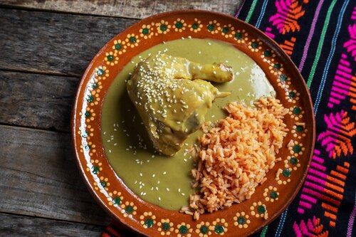 Mole verde con pollo | Recepedia