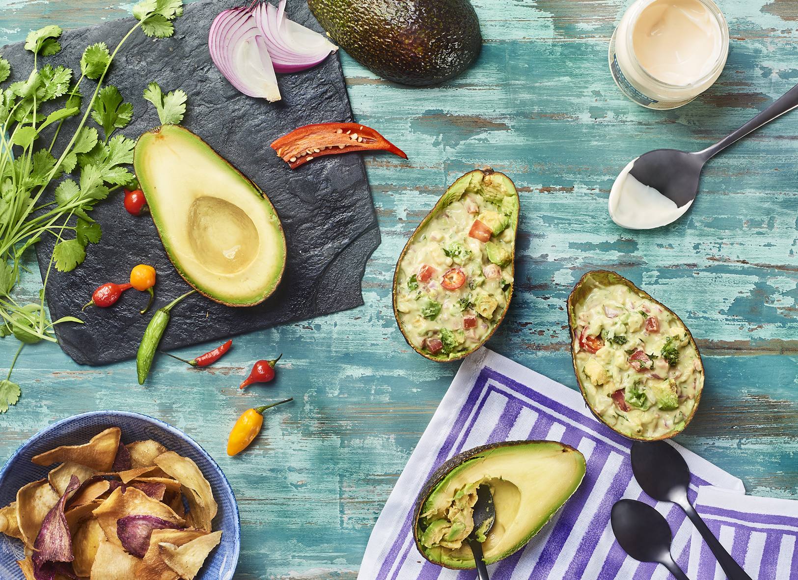 Guacamole com Hellmann's Vegana Recepedia