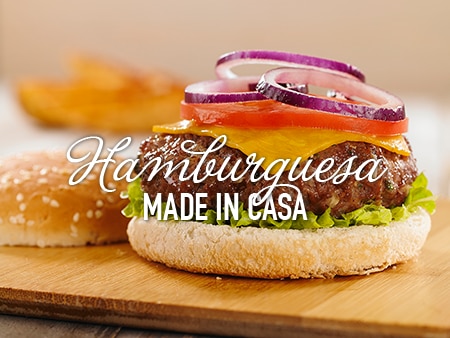 Hamburguesa Casera con Savora Original