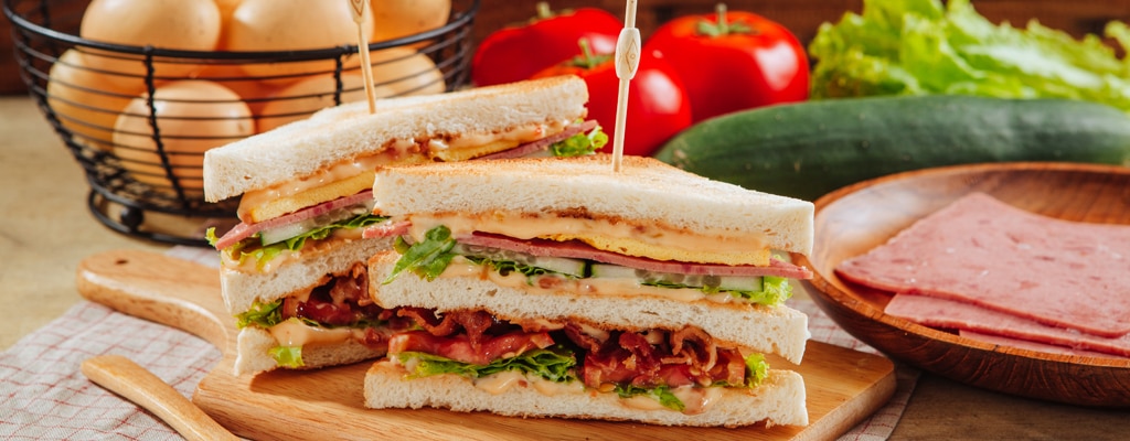 Meaty Clubhouse Sandwich