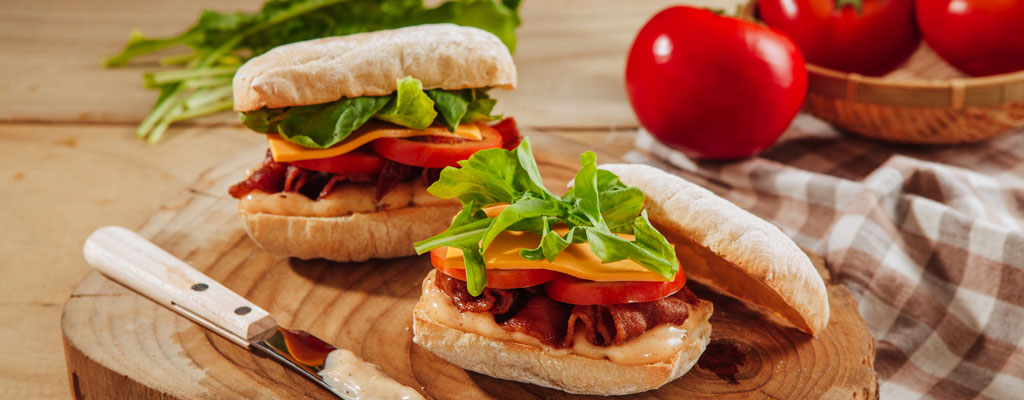 Cheesy Bacon Sandwich Recipe