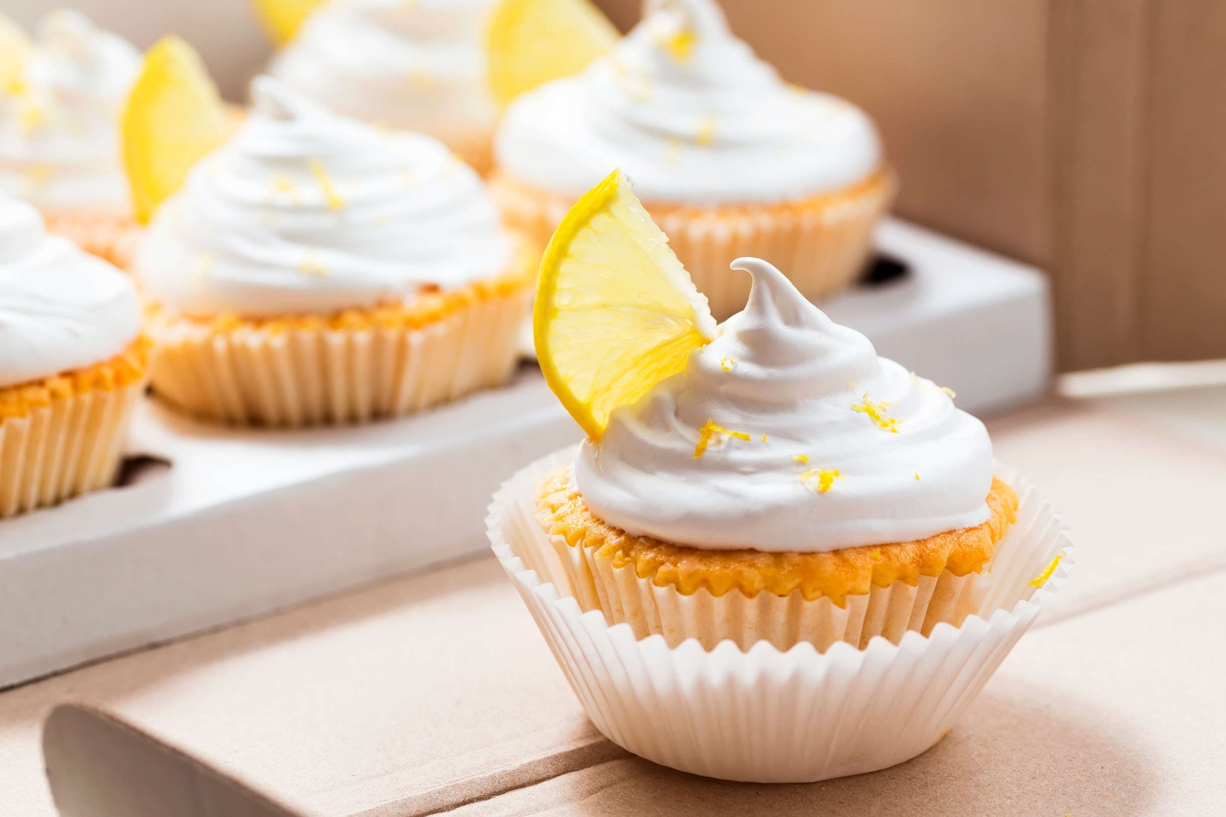 Cupcakes de limón sin TACC