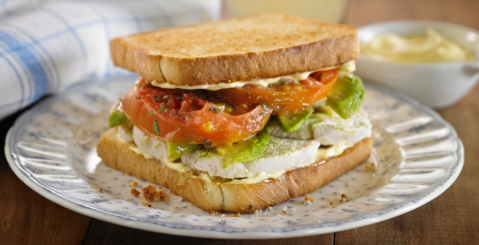 Sandwich de pavita