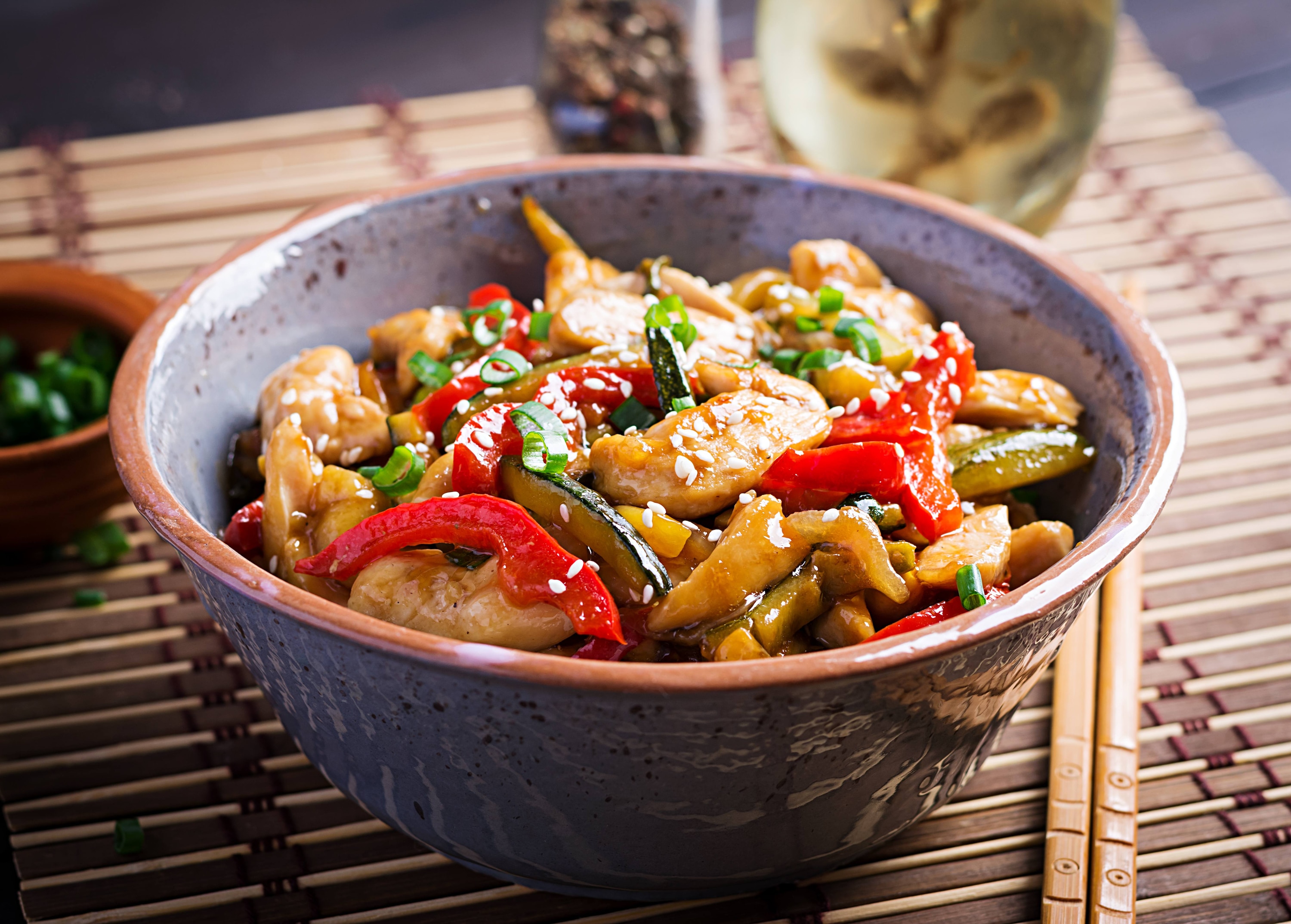 Wok de pollo y verduras | Recepedia
