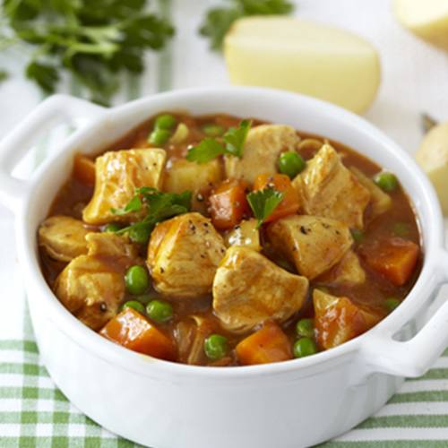 Easy Chicken Curry with Carrots and Potatoes