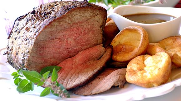Roast Beef And Yorkshire Puddings Whatsfordinner 