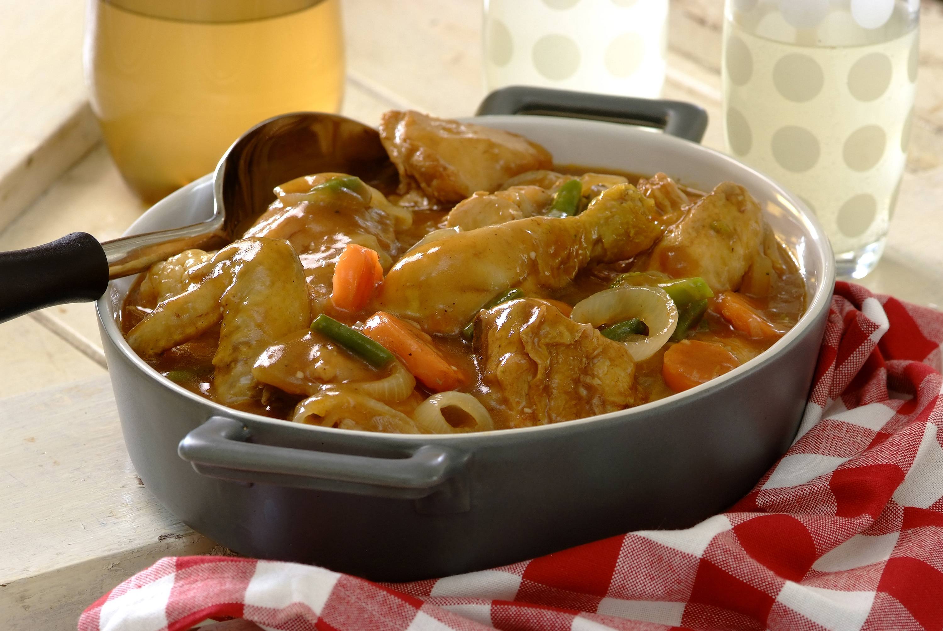 Ginger Beer Chicken Stew whatsfordinner