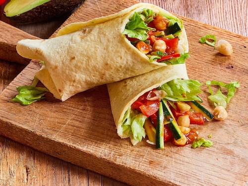 Wrap de Vegetales | Recepedia