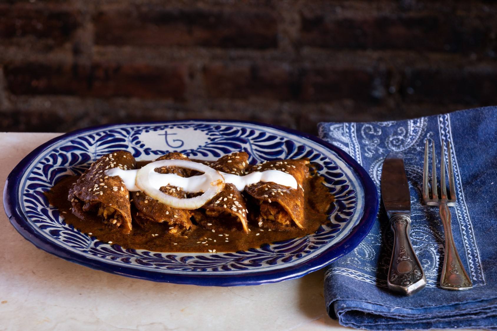 Enchiladas de Mole Recepedia