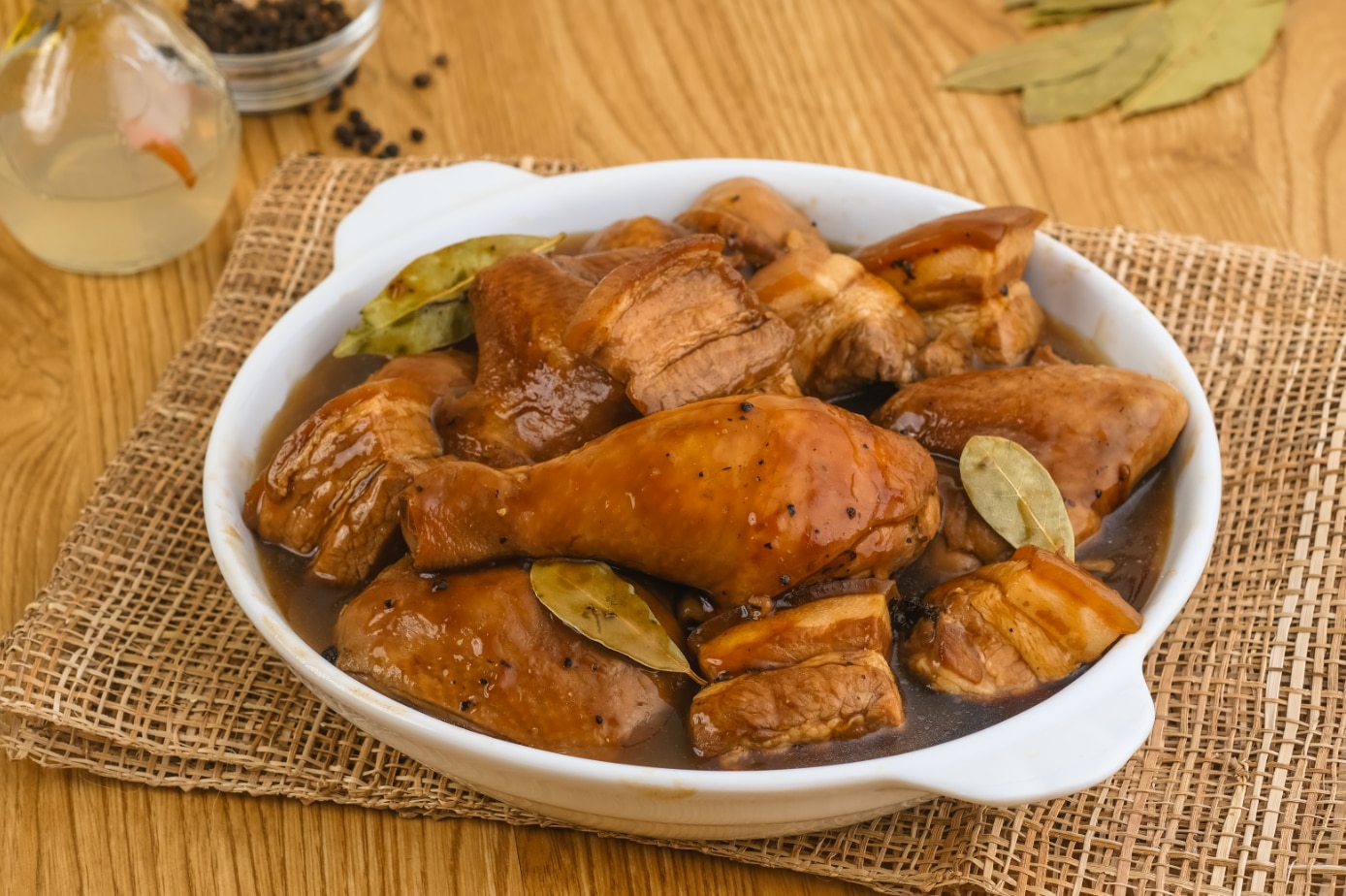 Chicken And Pork Adobo Recipe Recipedia 0783