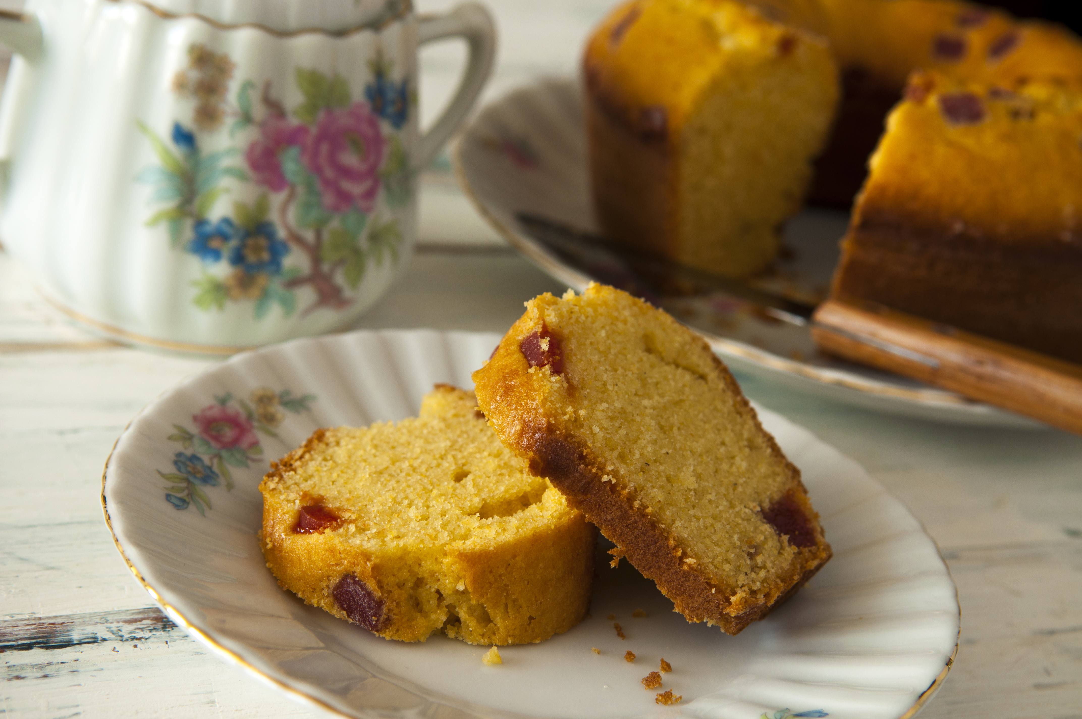 Bolo de Fubá com Maizena