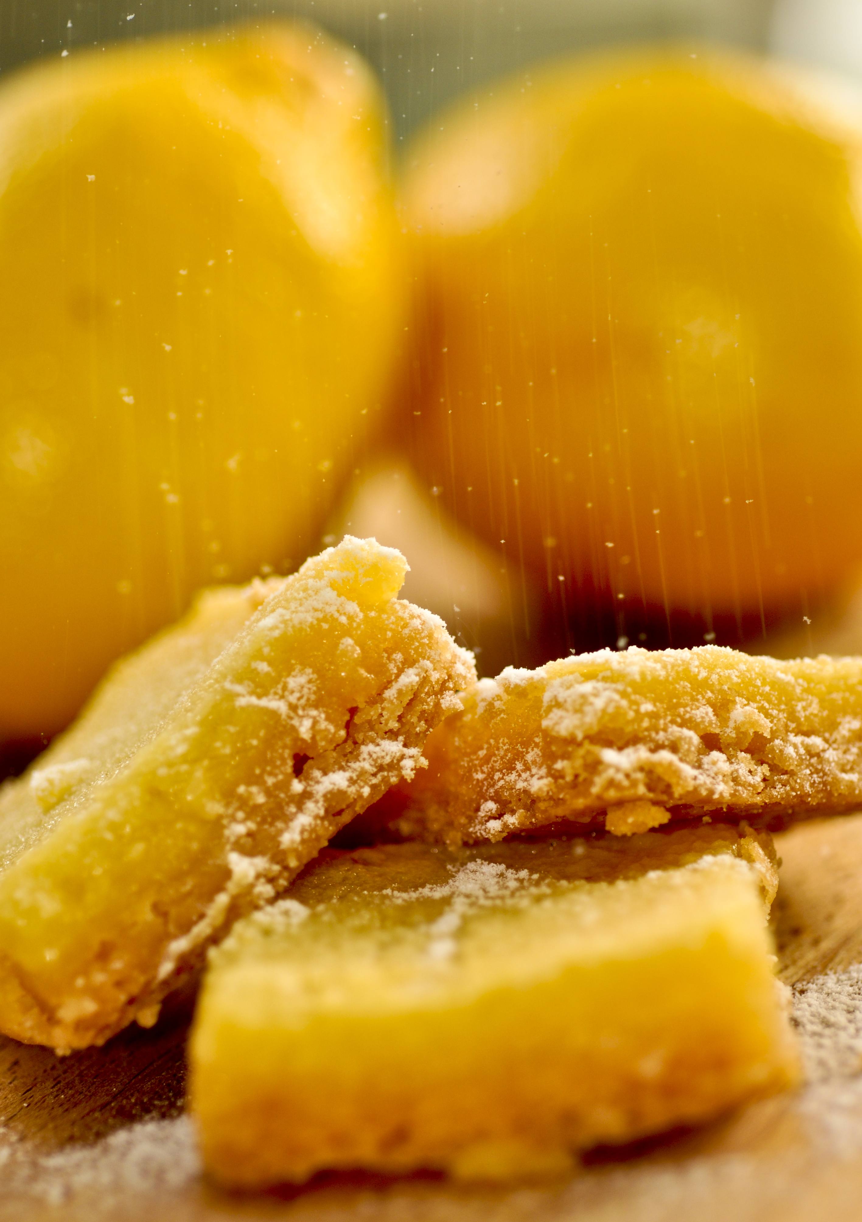 Barrinhas de limão siciliano