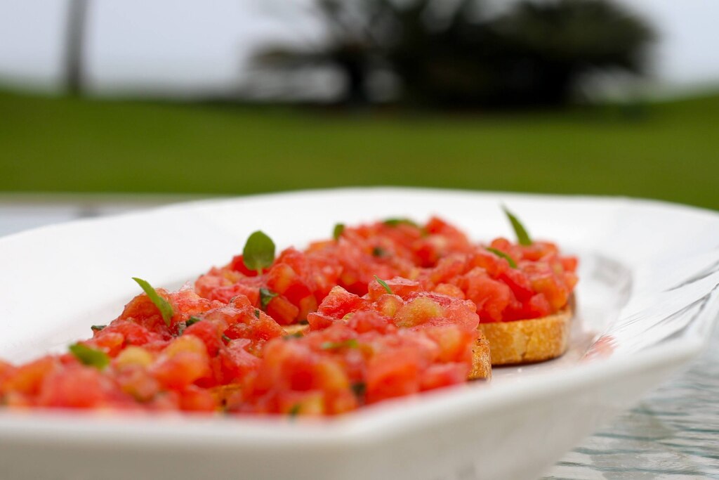 Bruschettas De Tomate E Manjericão Recepedia