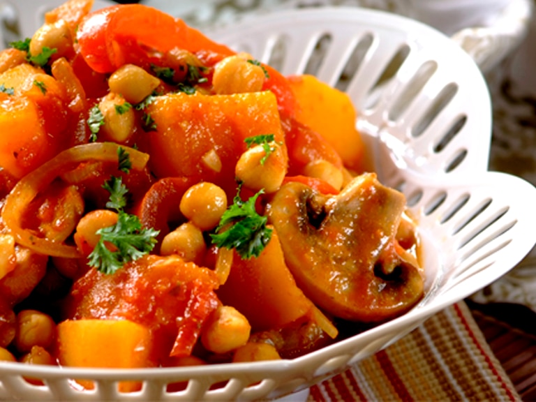Spicy Butternut And Chickpea Tagine