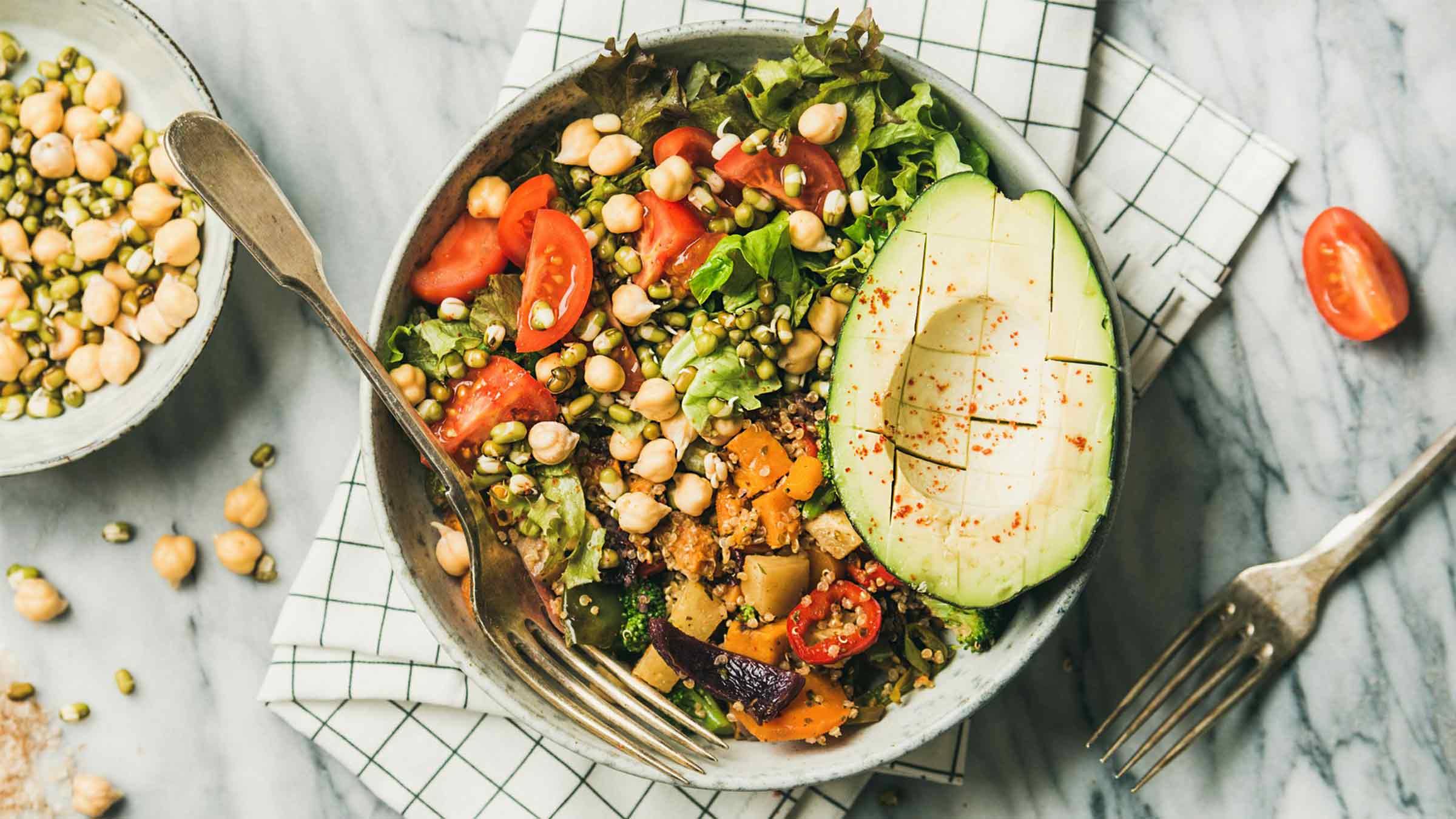 Vegan Grain Bowl with Cilantro Dressing Recipe | Best Foods US