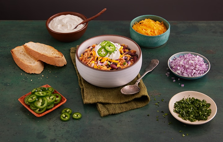 Easy 2 Bean Veggie Chili-image