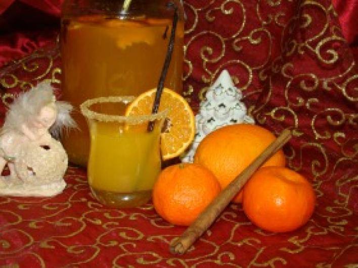 Karácsonyi narancs - mandarin likőr