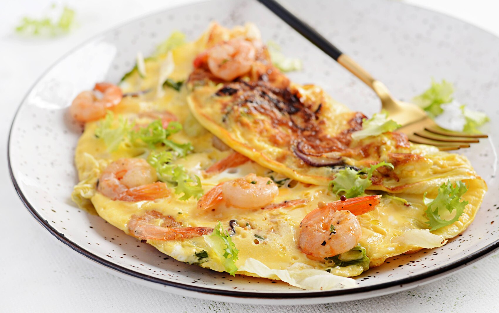 Huevos con camarones SecretosDeCocina