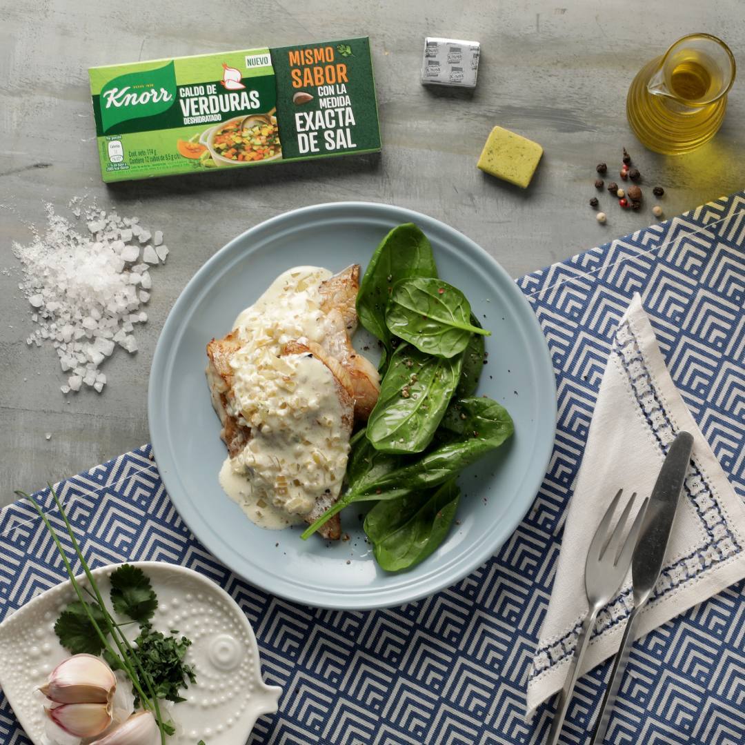 Filet de merluza a la crema Recepedia