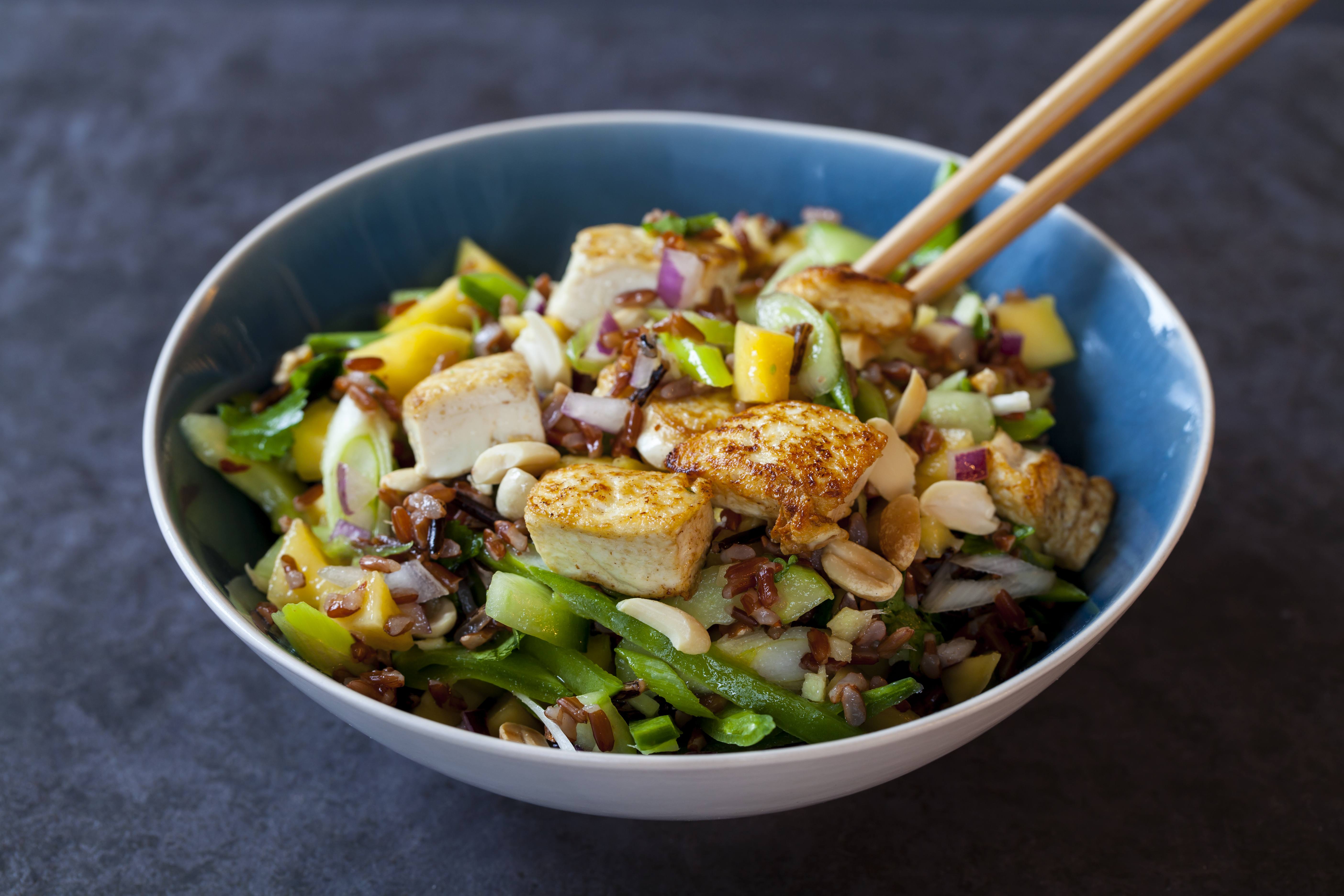 Ensalada de Tofu y Mango SecretosDeCocina