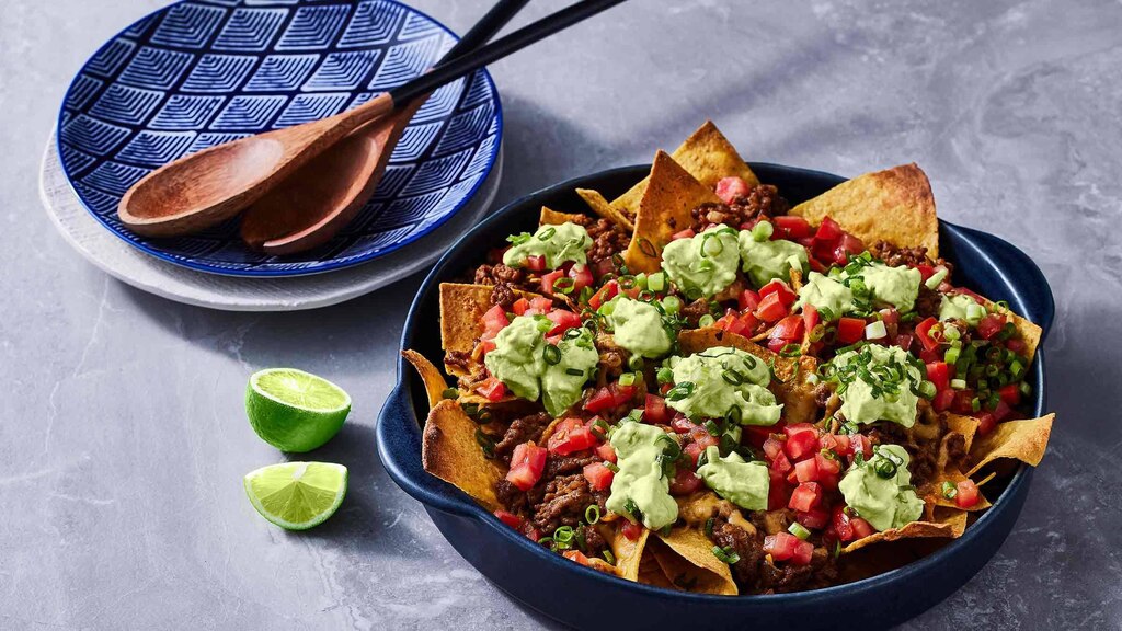 Spicy Beef Nachos | whatsfordinner