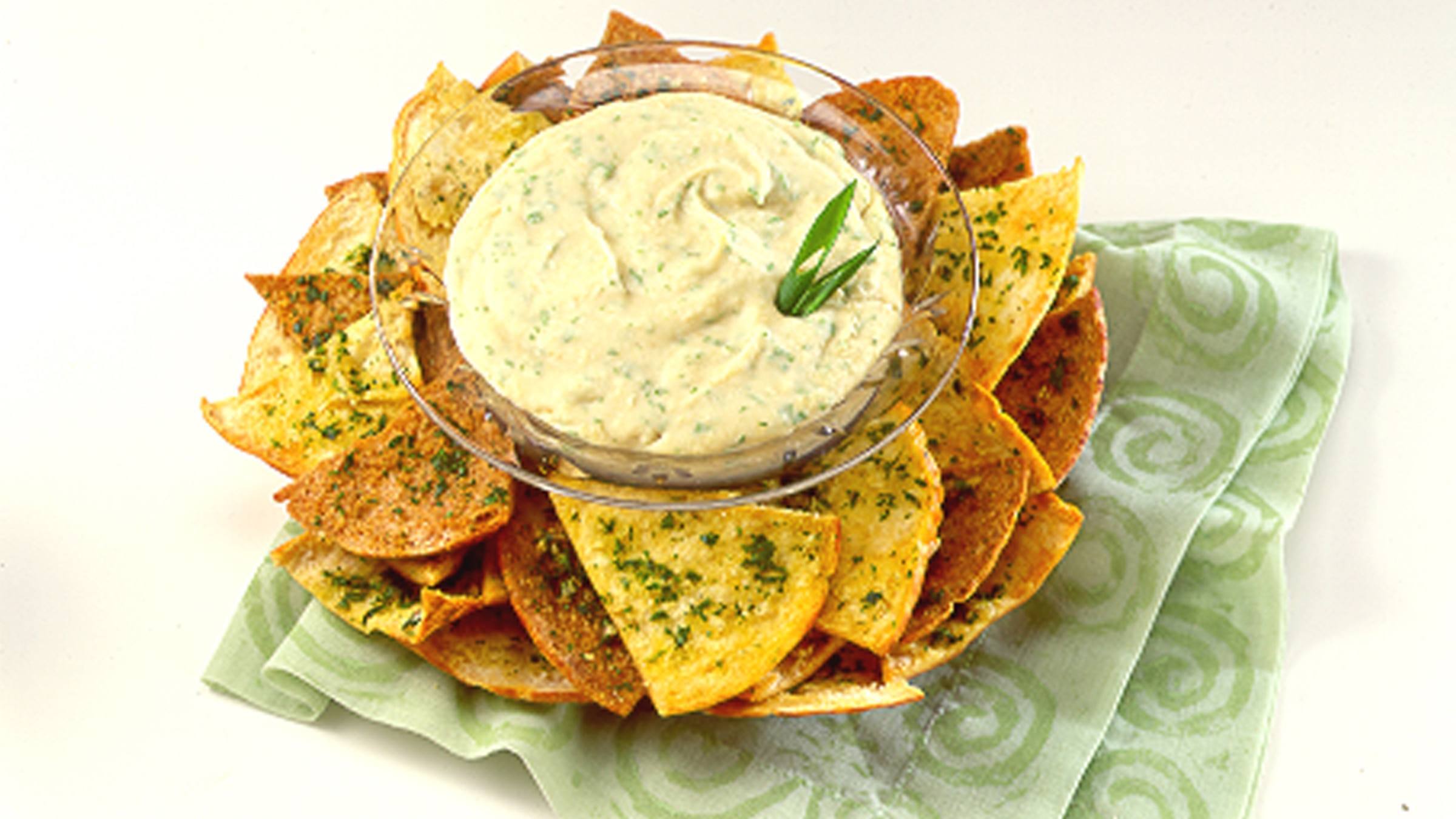 Garlic Bean Dip whatsfordinner