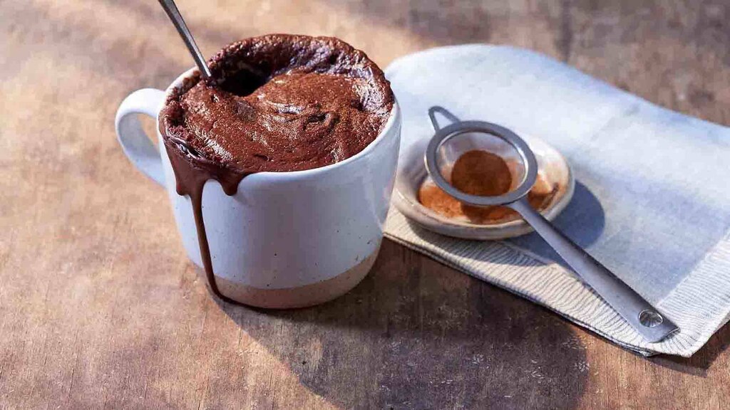 Chocolate Cake In A Cup whatsfordinner