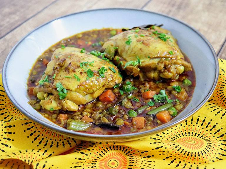 Chicken and Mung Bean Curry