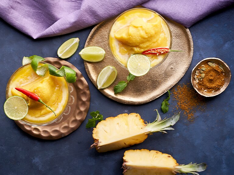 Spicy Pineapple Daiquiris whatsfordinner