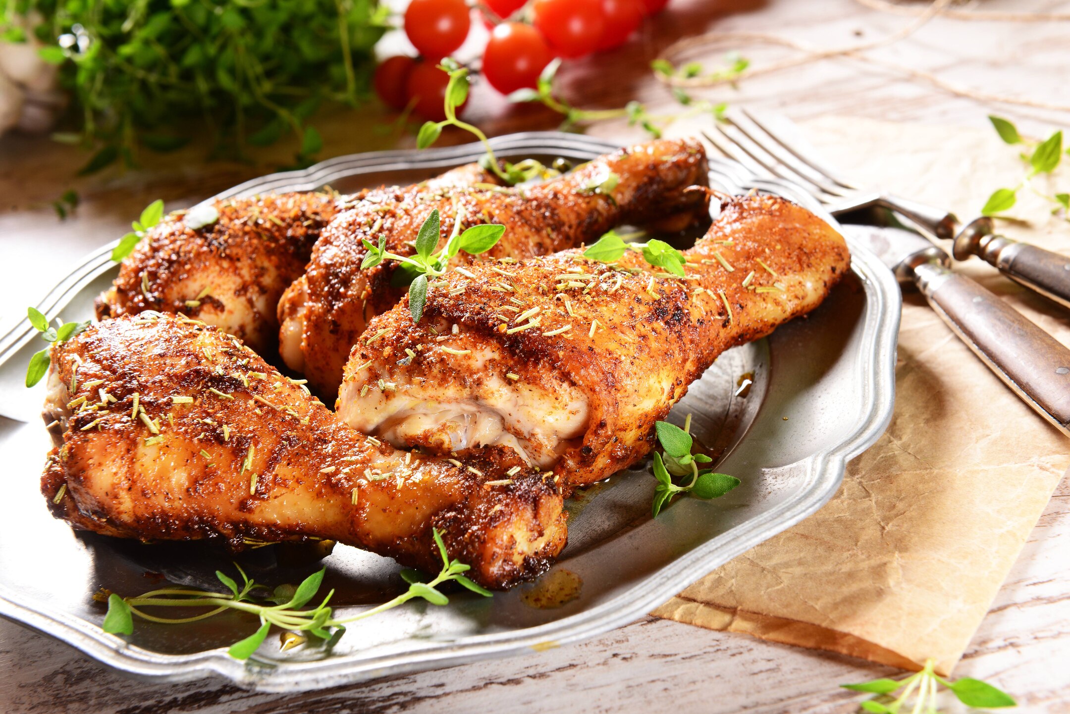 Piernitas de Pollo a las Finas Hierbas SecretosDeCocina