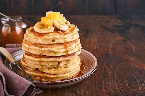 Hot cakes de plátano | Recepedia