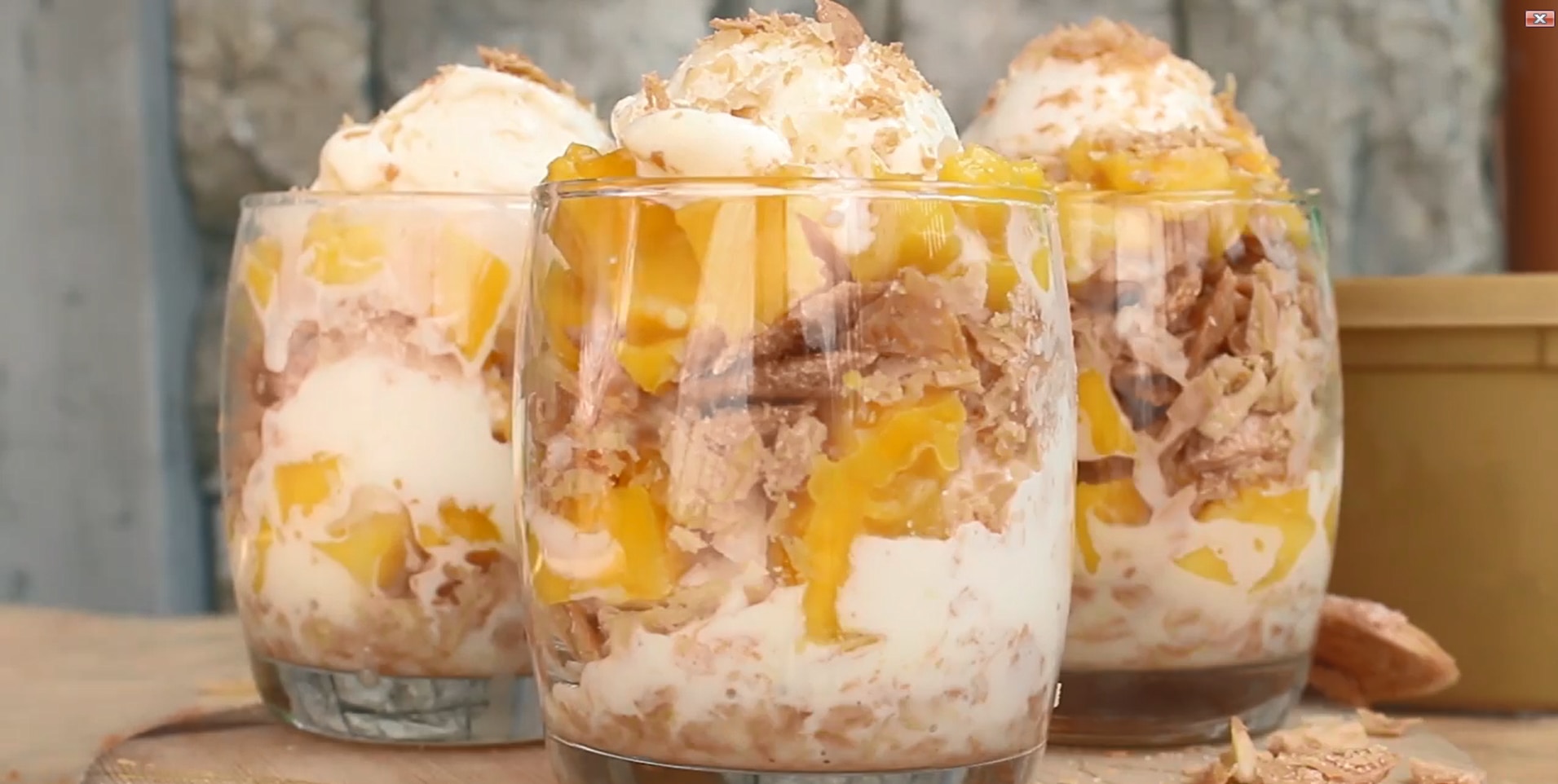 A Special Mango Float Recipe with Otap for Hot Weather