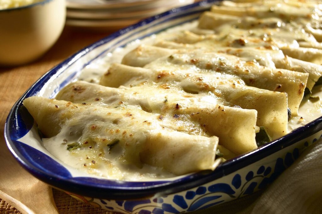Enchiladas verdes con pollo Recepedia