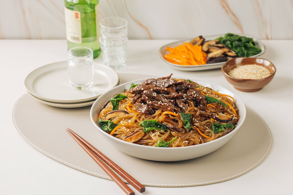 Shiitake MushroomLoaded Japchae Recipedia