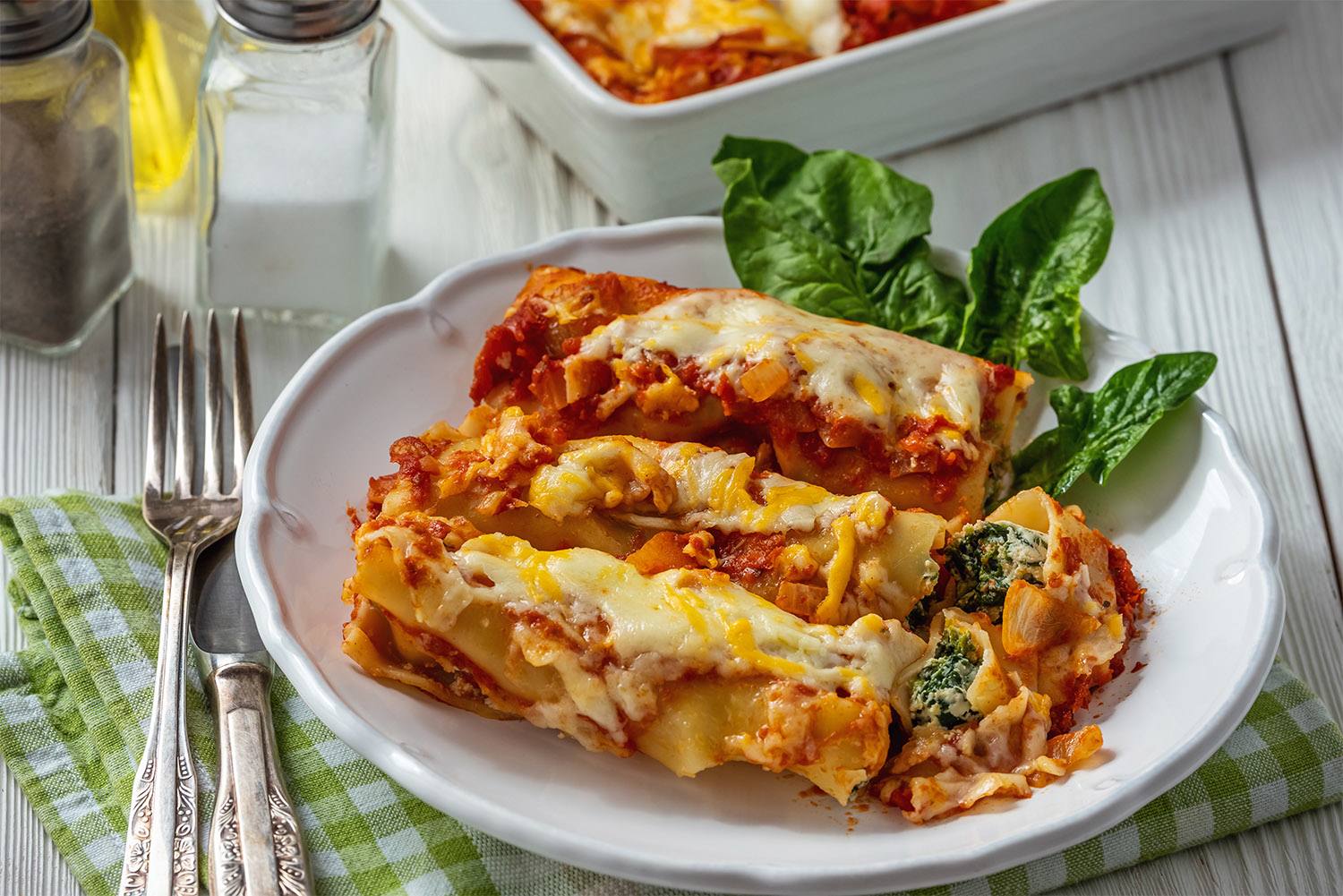 A Vegetable Cannelloni for Meatless Mondays