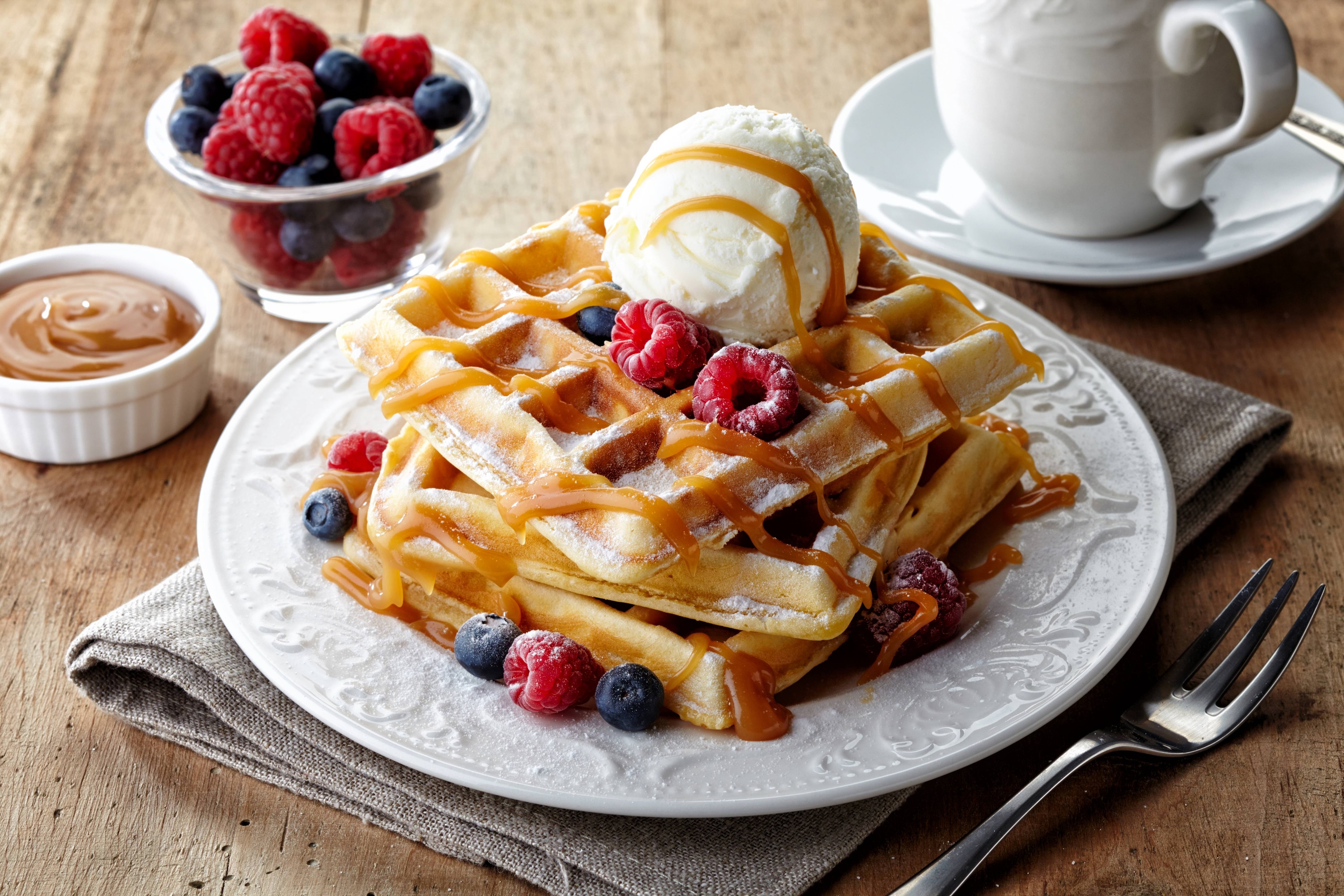 Día Internacional del Waffle: Desayuno Tres Leches