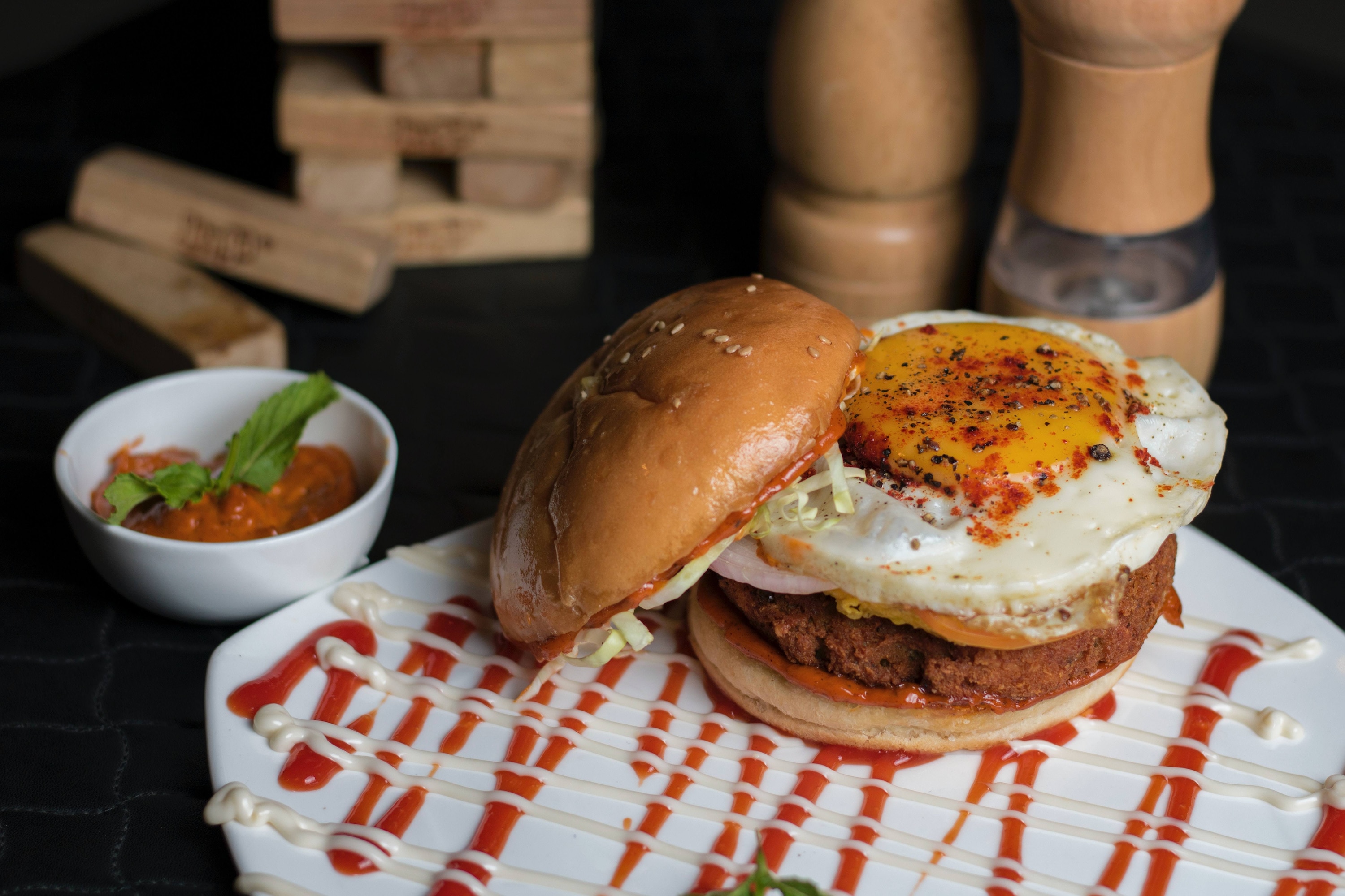 Filipino-Style Burger Recipe: Longganisa Burger with Egg