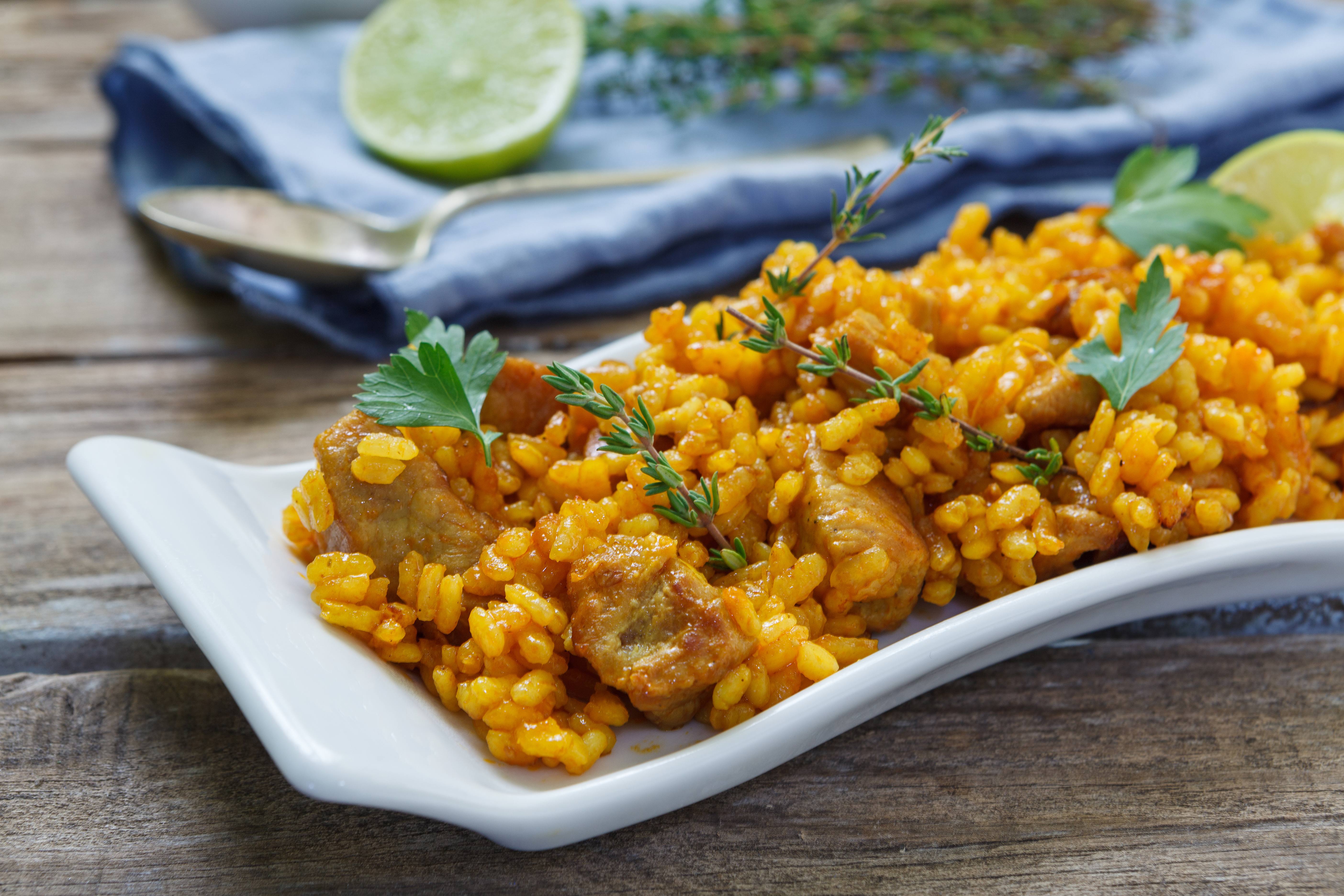 Arroz a la Valenciana (Paella Valenciana) SecretosDeCocina