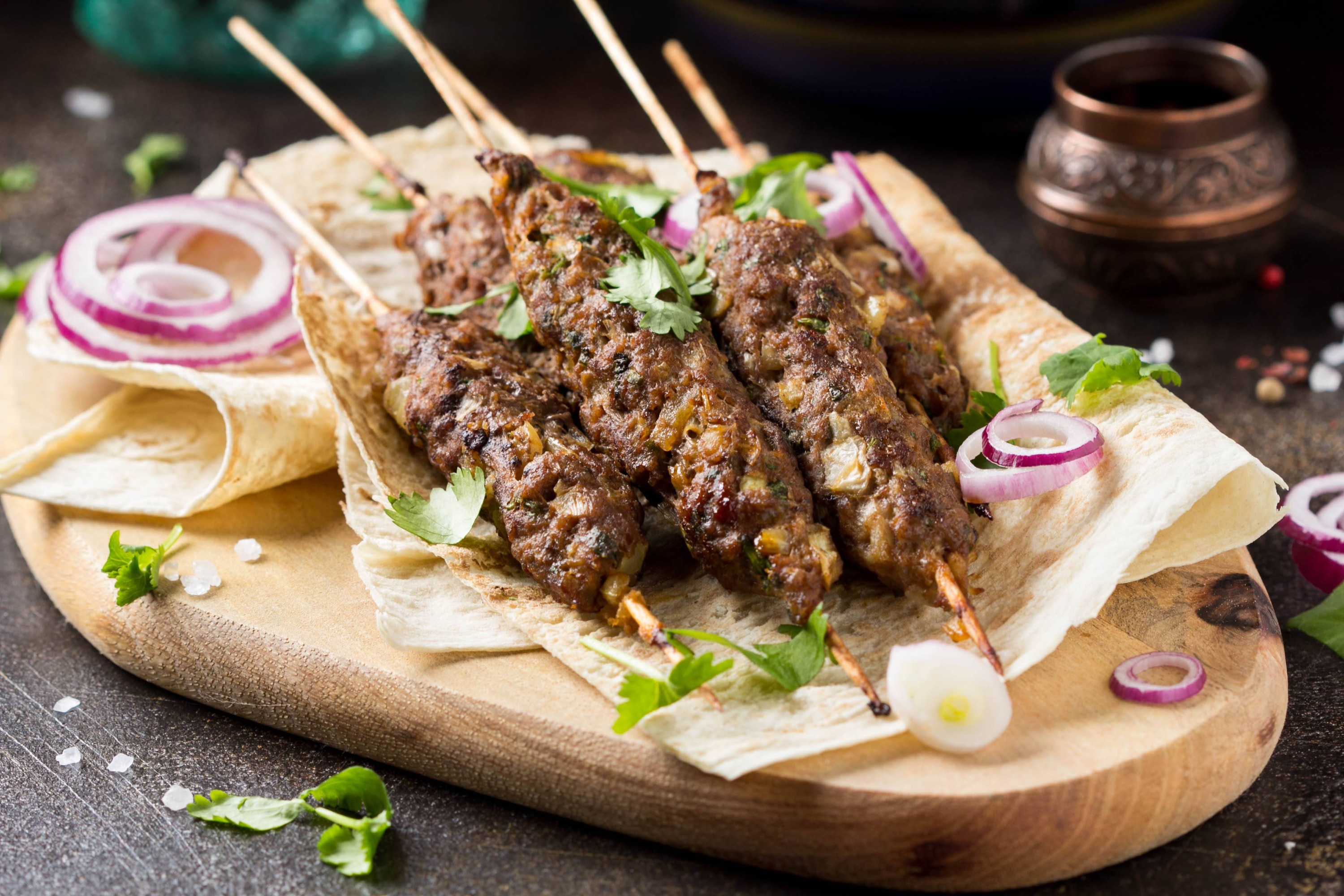 Kebab de Camarón y Atún